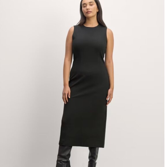 NWT Everlane The Dream '90s Midi Dress XL - Picture 1 of 6